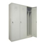 Vestiar compartimentat cu 3 usi